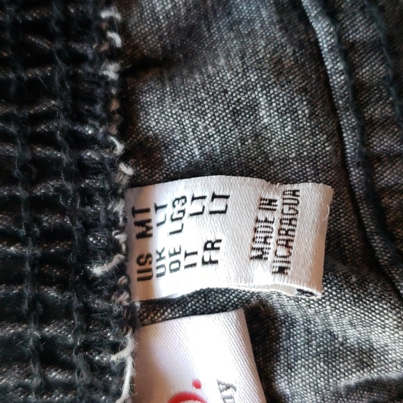 DENIM&CO How Timeless 4-Pocket Pull-On Straight Jeans - Black - Size Medium TALL - Picture 3 of 12